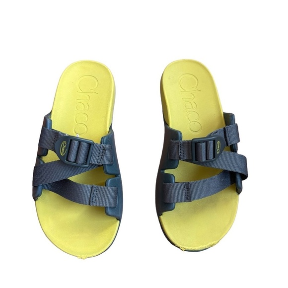 Chaco Kid's Chillos Sandal Green US Size 3 Adjustable Summer Outdoor - Picture 10 of 11